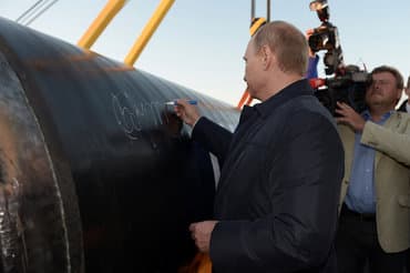 Rusland vil sende gas til Kina via ny gasledning fra Sibirien