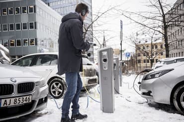 Der er stor forskel på hvor langt elbiler kan køre i kulden