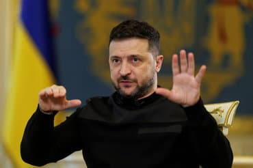 Zelenskyj vil have genindført sanktioner mod Rusland