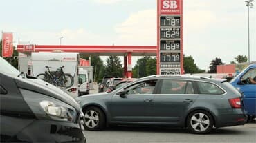 Billigere tysk benzin og diesel lokker danske bilister til Sydslesvig