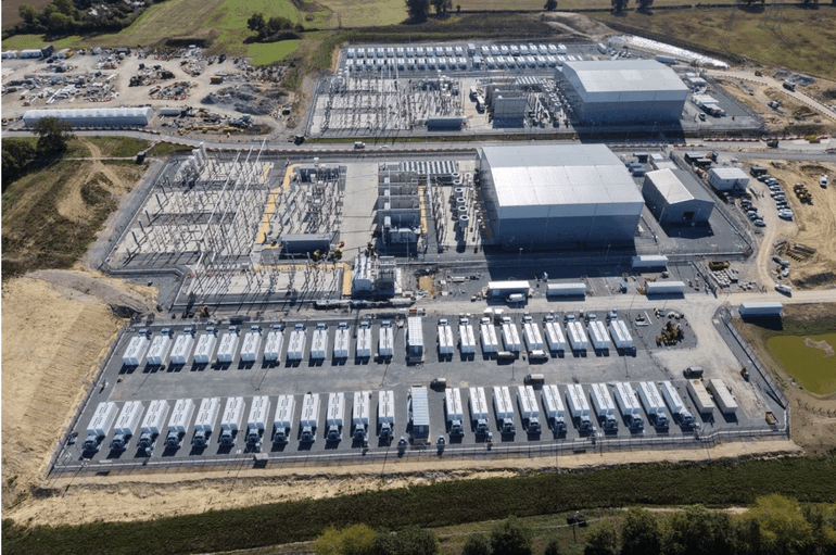 Ørsted færdiggør stort britisk batterilager
